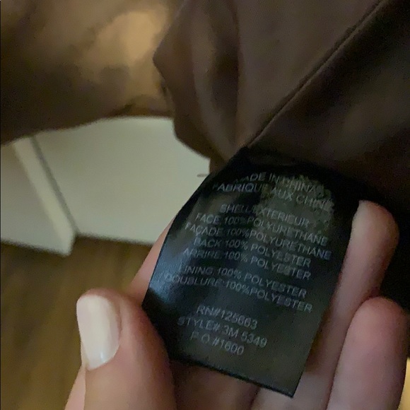 Brown fall jacket - Picture 6 of 8